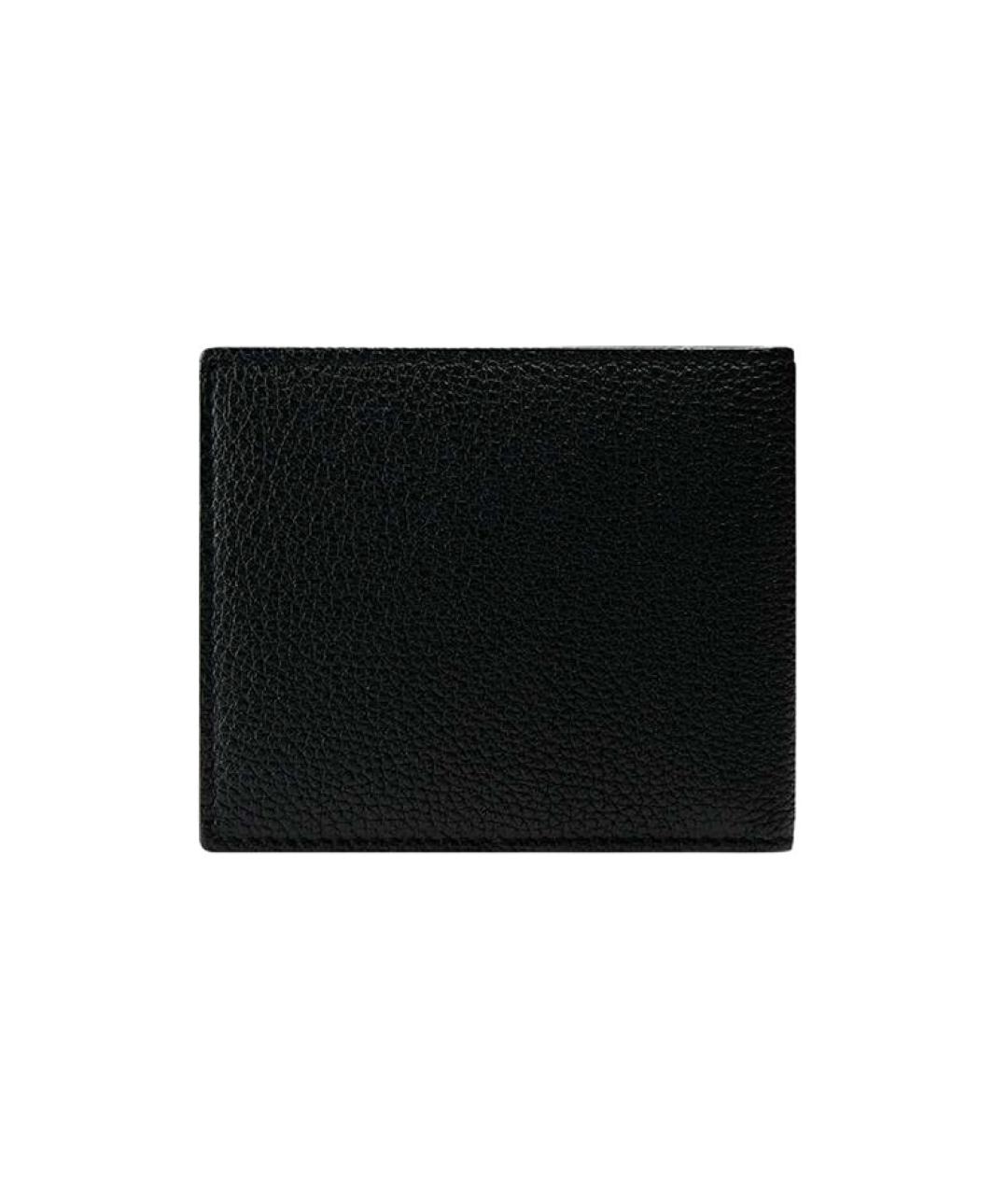 GUCCI Черный кожаный кошелек, фото 3