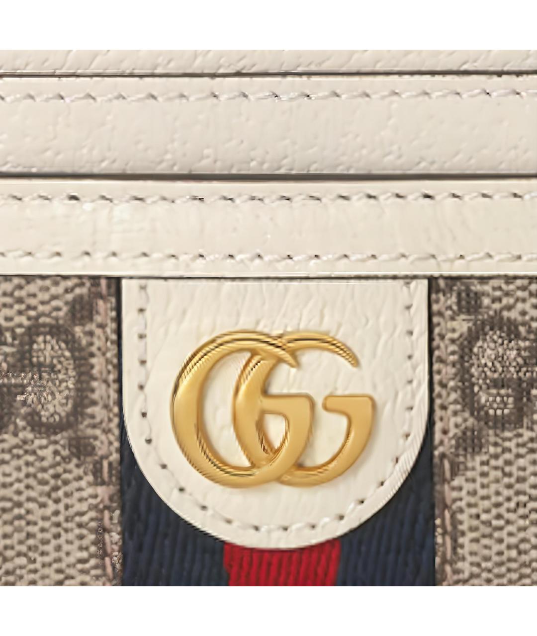 GUCCI Коричневый кардхолдер, фото 5