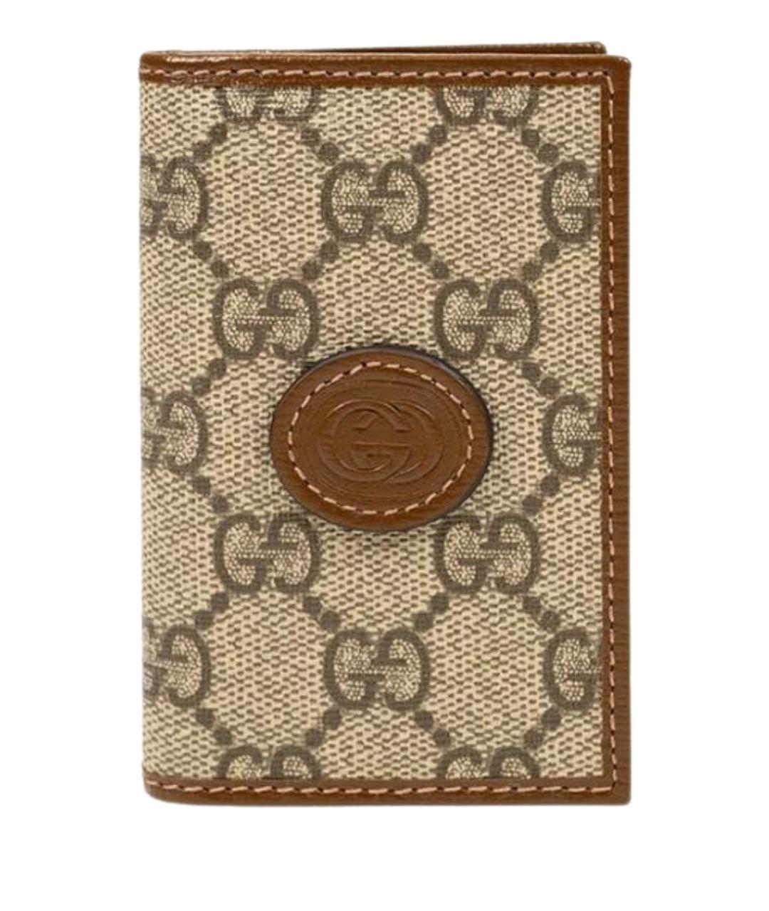 GUCCI Коричневый кошелек, фото 1