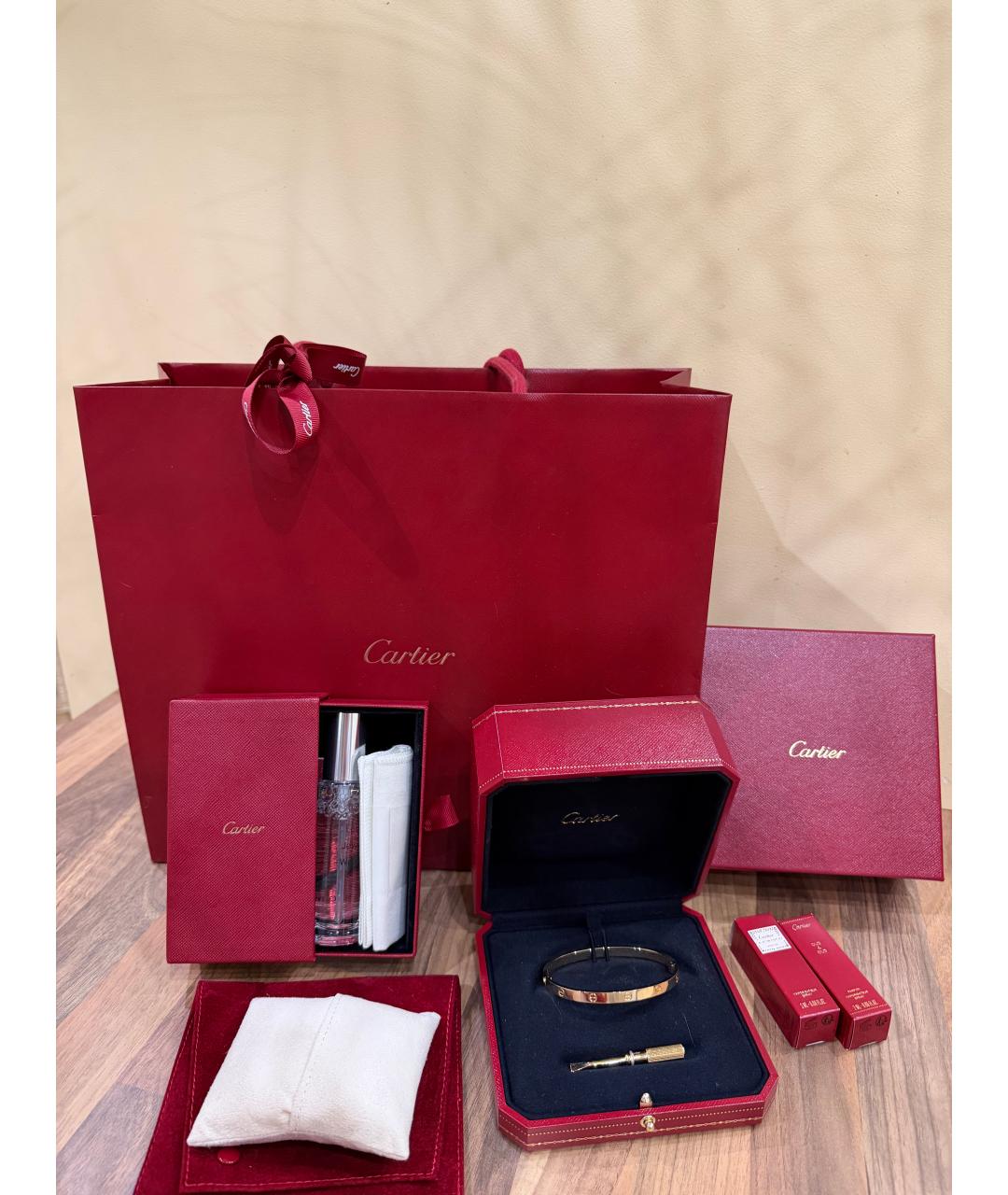 CARTIER Золотой браслет из желтого золота, фото 5