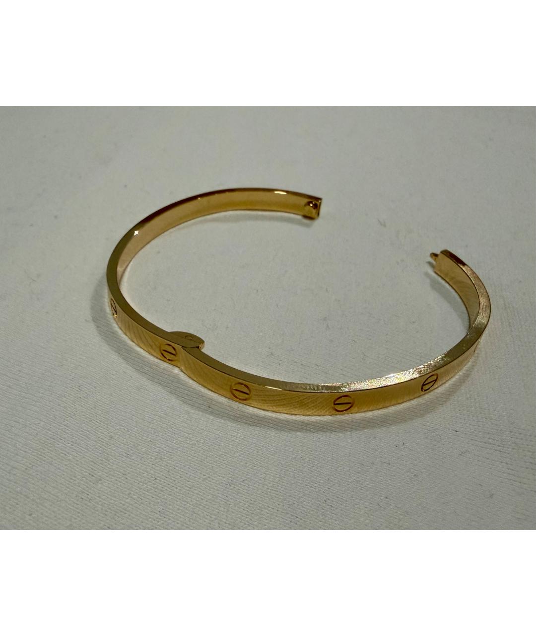 CARTIER Золотой браслет из желтого золота, фото 2