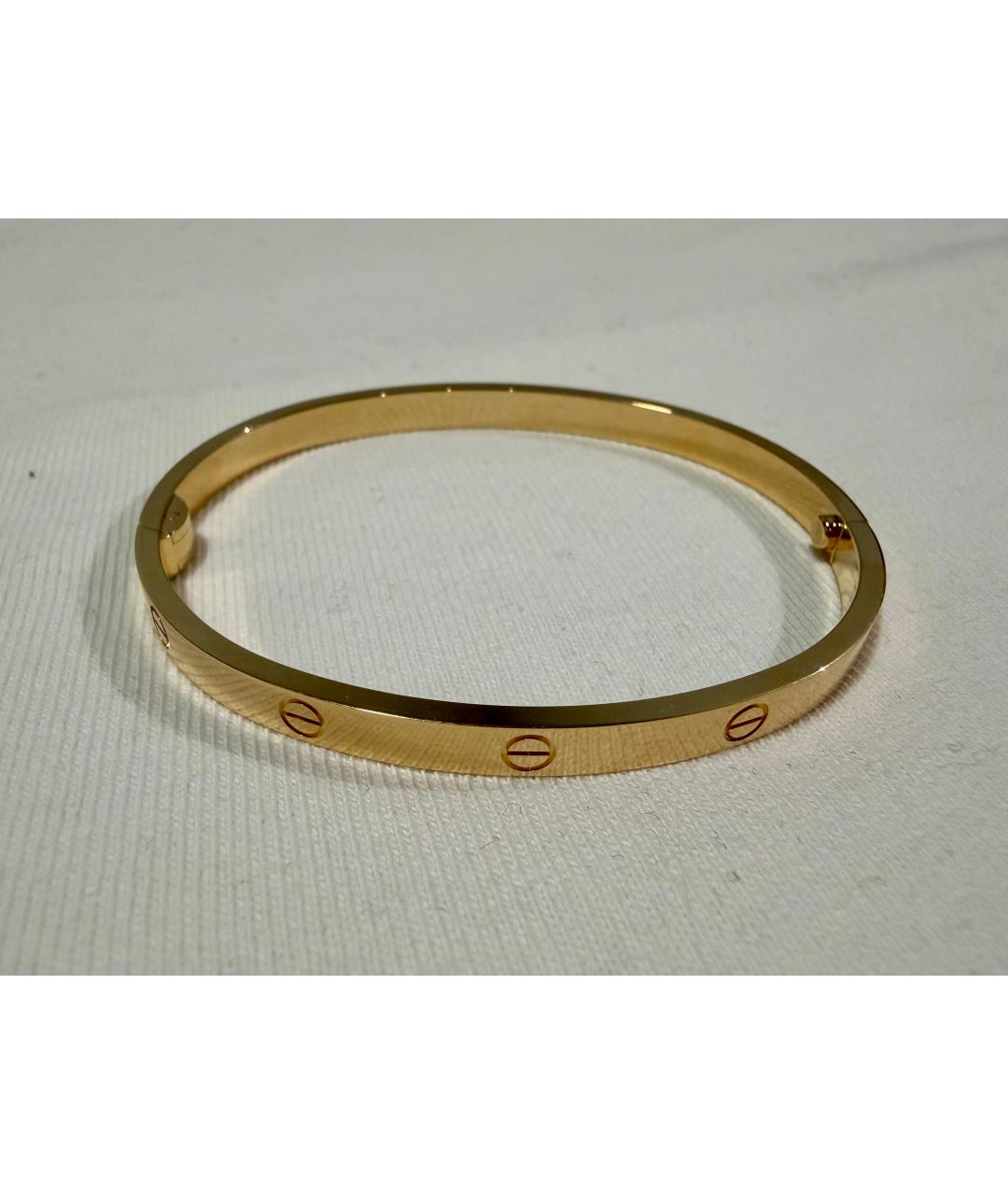 CARTIER Золотой браслет из желтого золота, фото 4