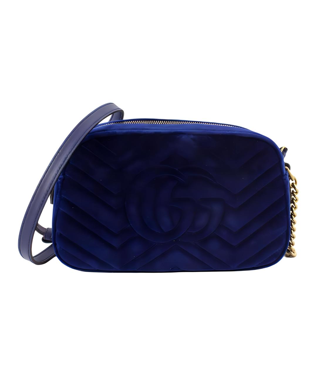 GUCCI Темно-синяя сумка через плечо, фото 3