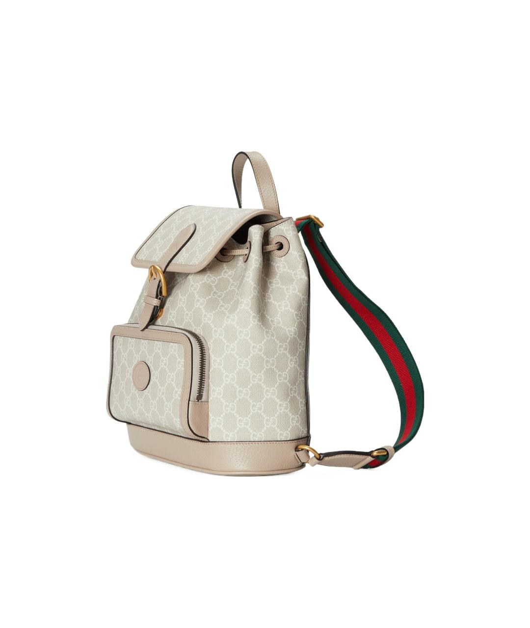 GUCCI Бежевый рюкзак, фото 2