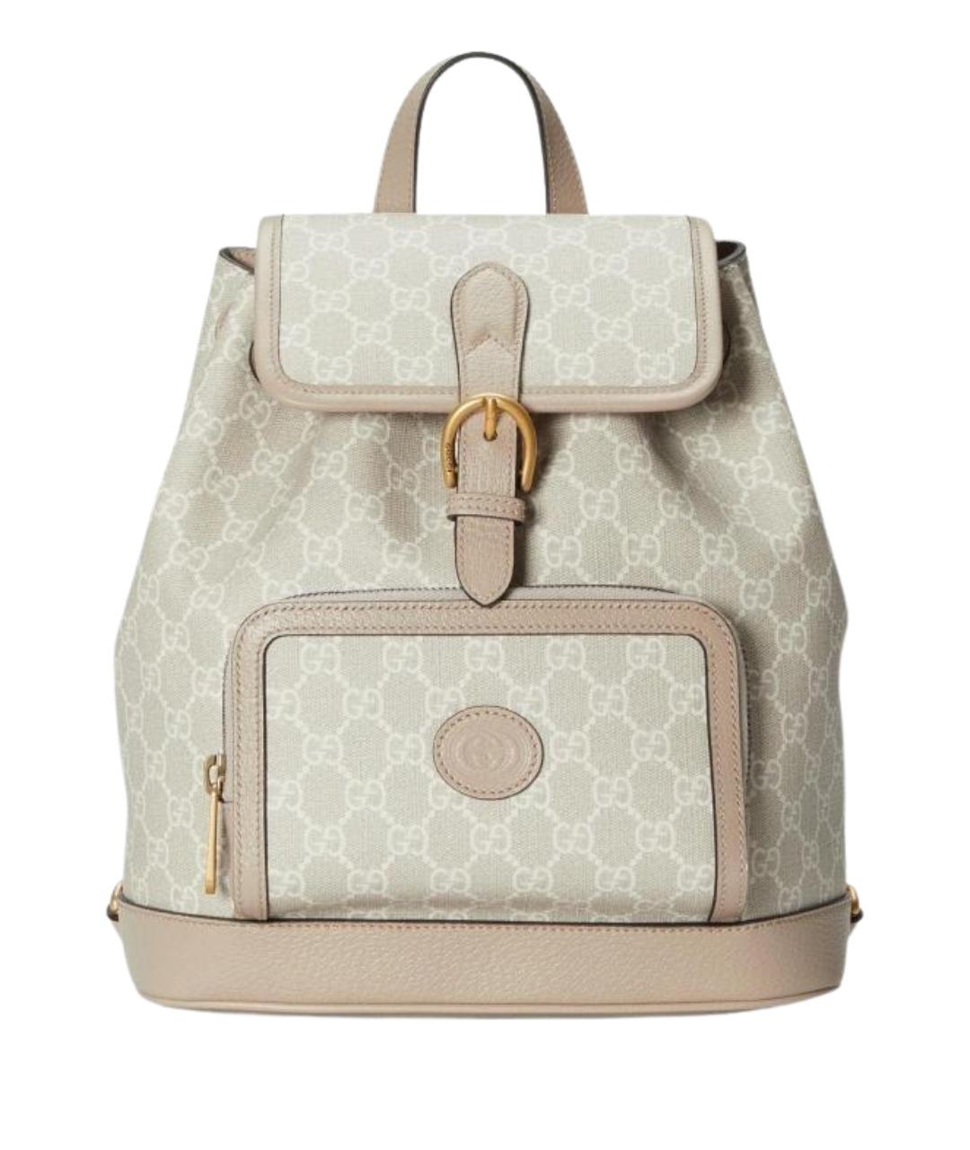 GUCCI Бежевый рюкзак, фото 1