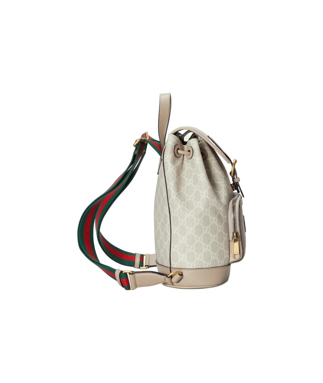 GUCCI Бежевый рюкзак, фото 4