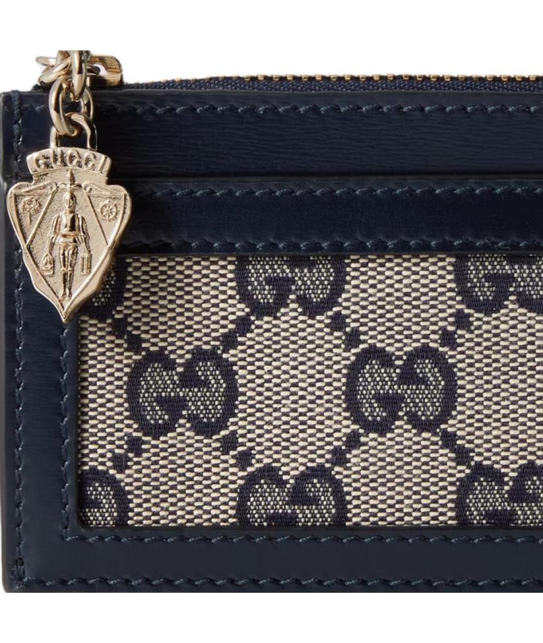 GUCCI Синий кошелек, фото 5