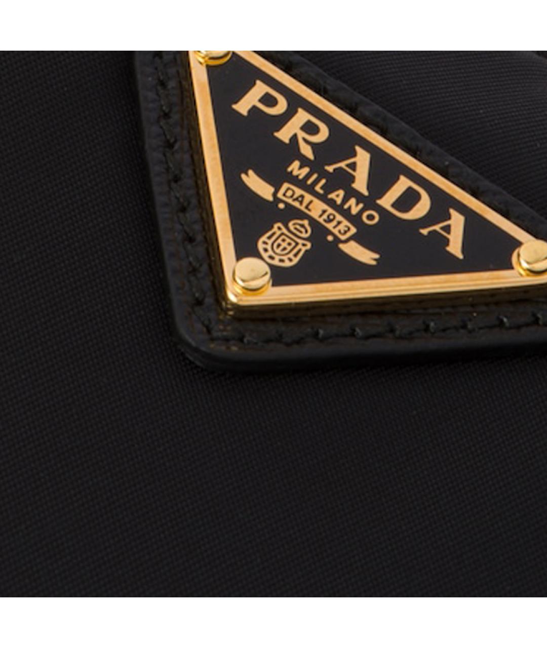 PRADA Черная сумка через плечо, фото 5