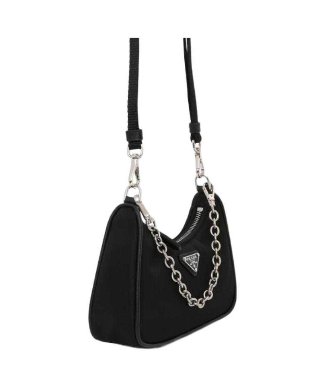 PRADA Черная сумка через плечо, фото 4