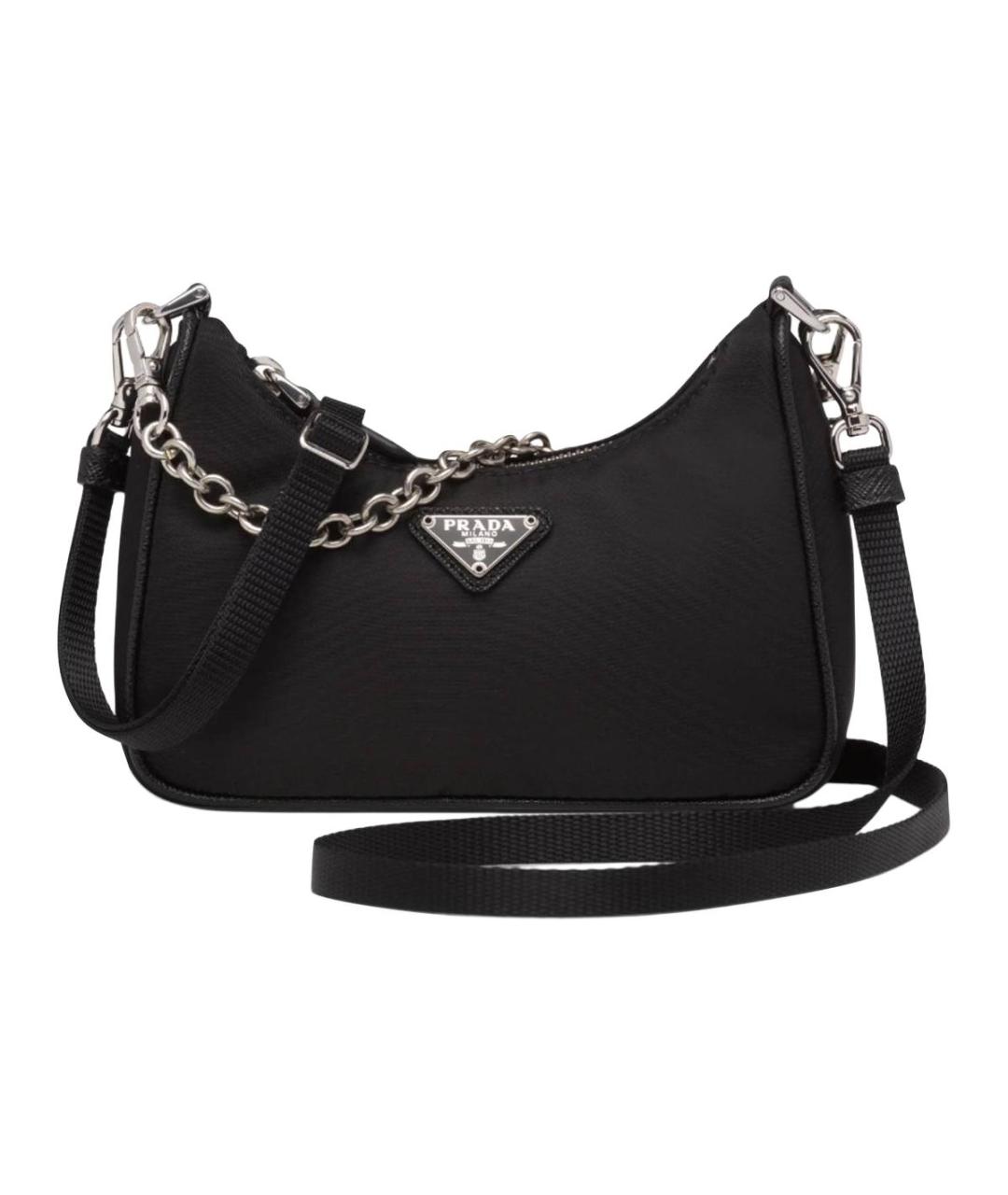 PRADA Черная сумка через плечо, фото 1