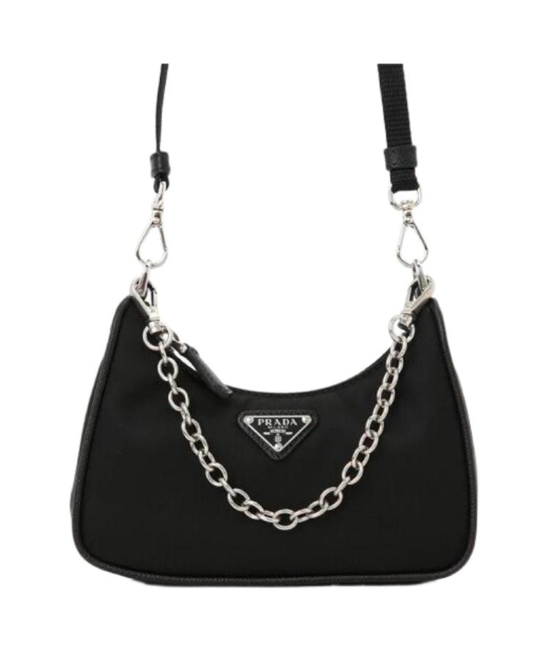 PRADA Черная сумка через плечо, фото 2