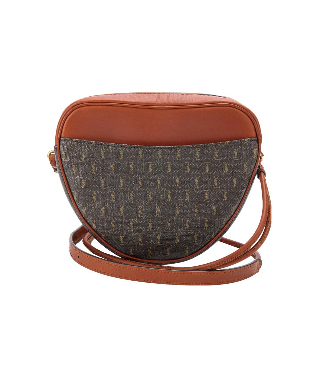 SAINT LAURENT Коричневая сумка через плечо, фото 5