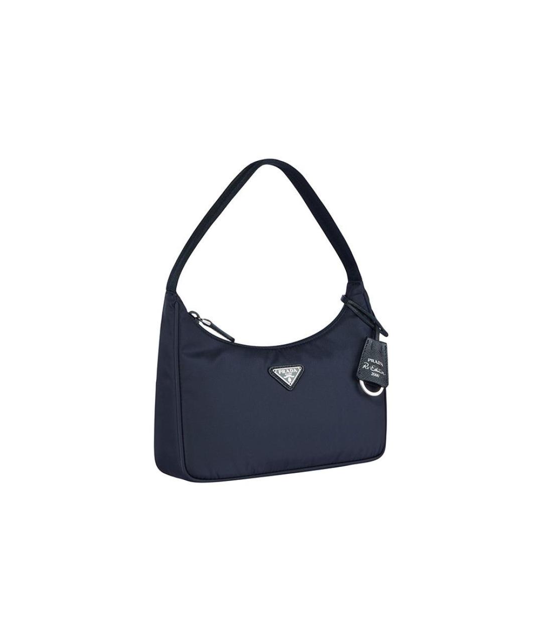 PRADA Синяя сумка через плечо, фото 3