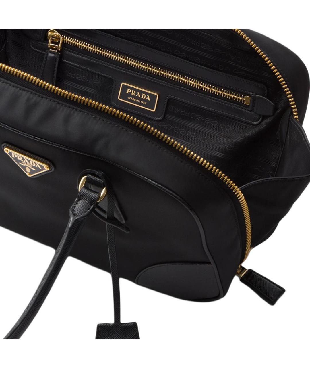 PRADA Черная сумка через плечо, фото 5