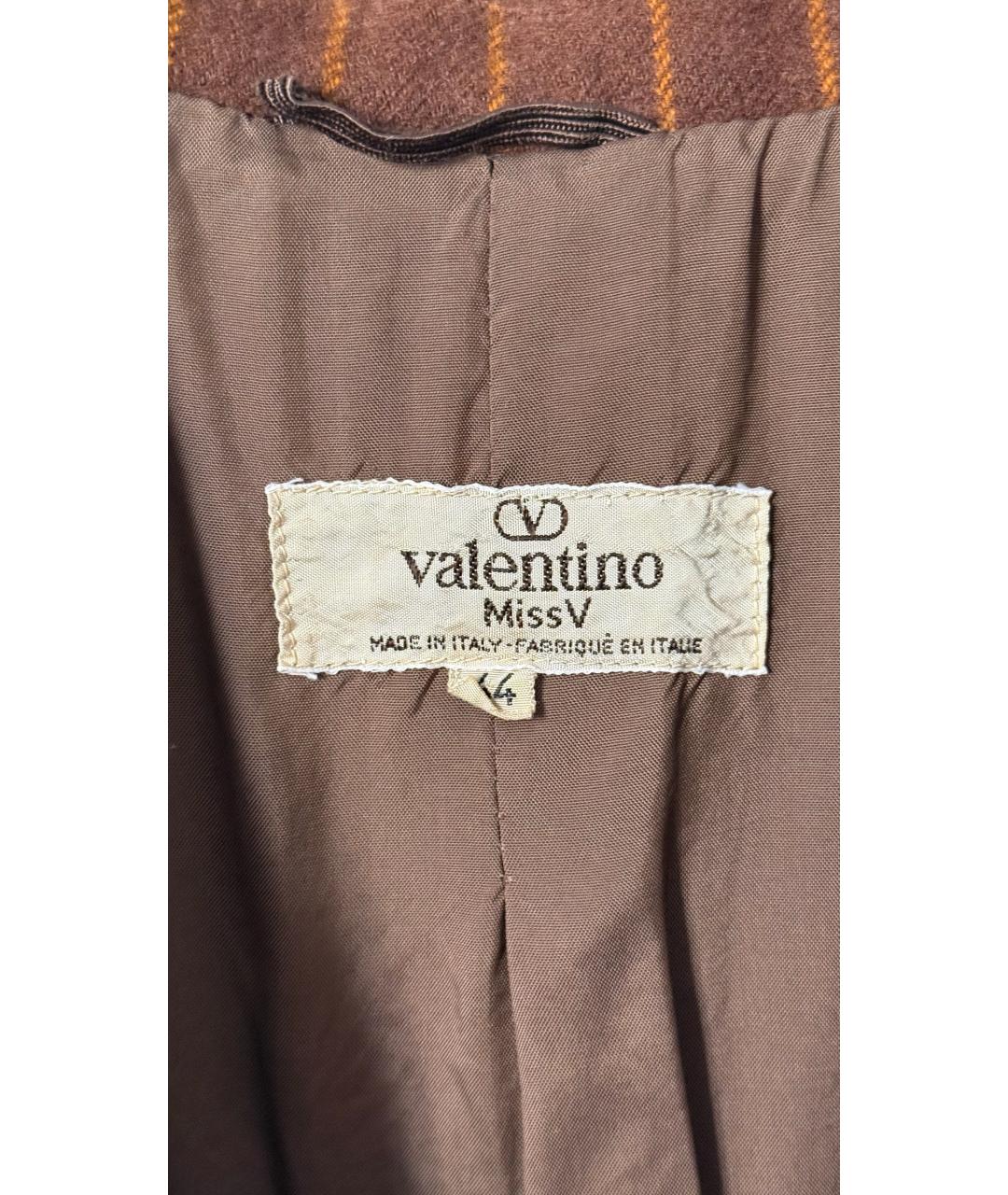 VALENTINO Коричневый жакет/пиджак, фото 5
