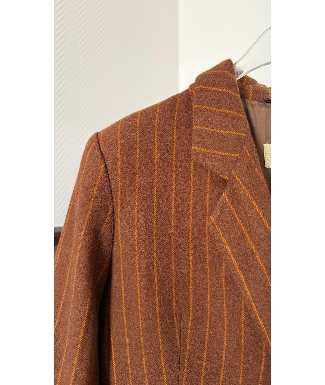 VALENTINO Коричневый жакет/пиджак, фото 3