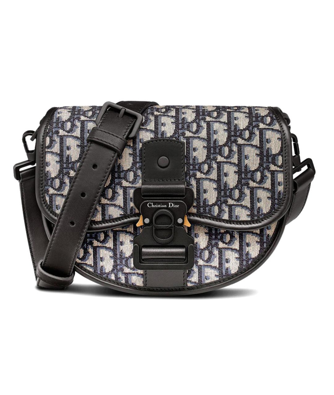 CHRISTIAN DIOR Синяя сумка на плечо, фото 1