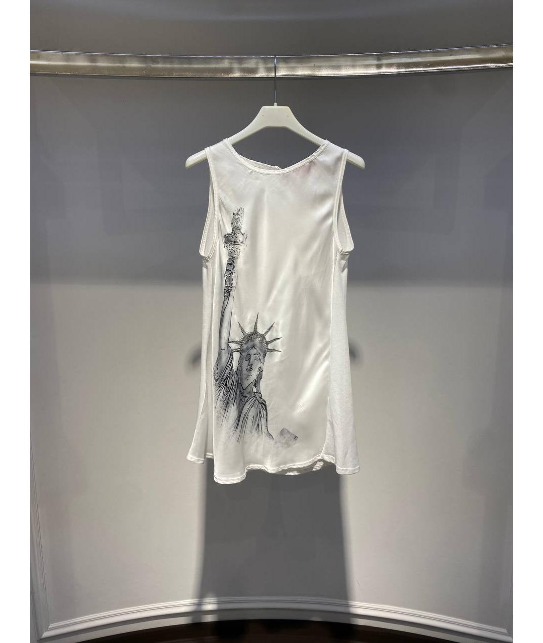 LIU JO Белый хлопковый детская футболка / топ, фото 4