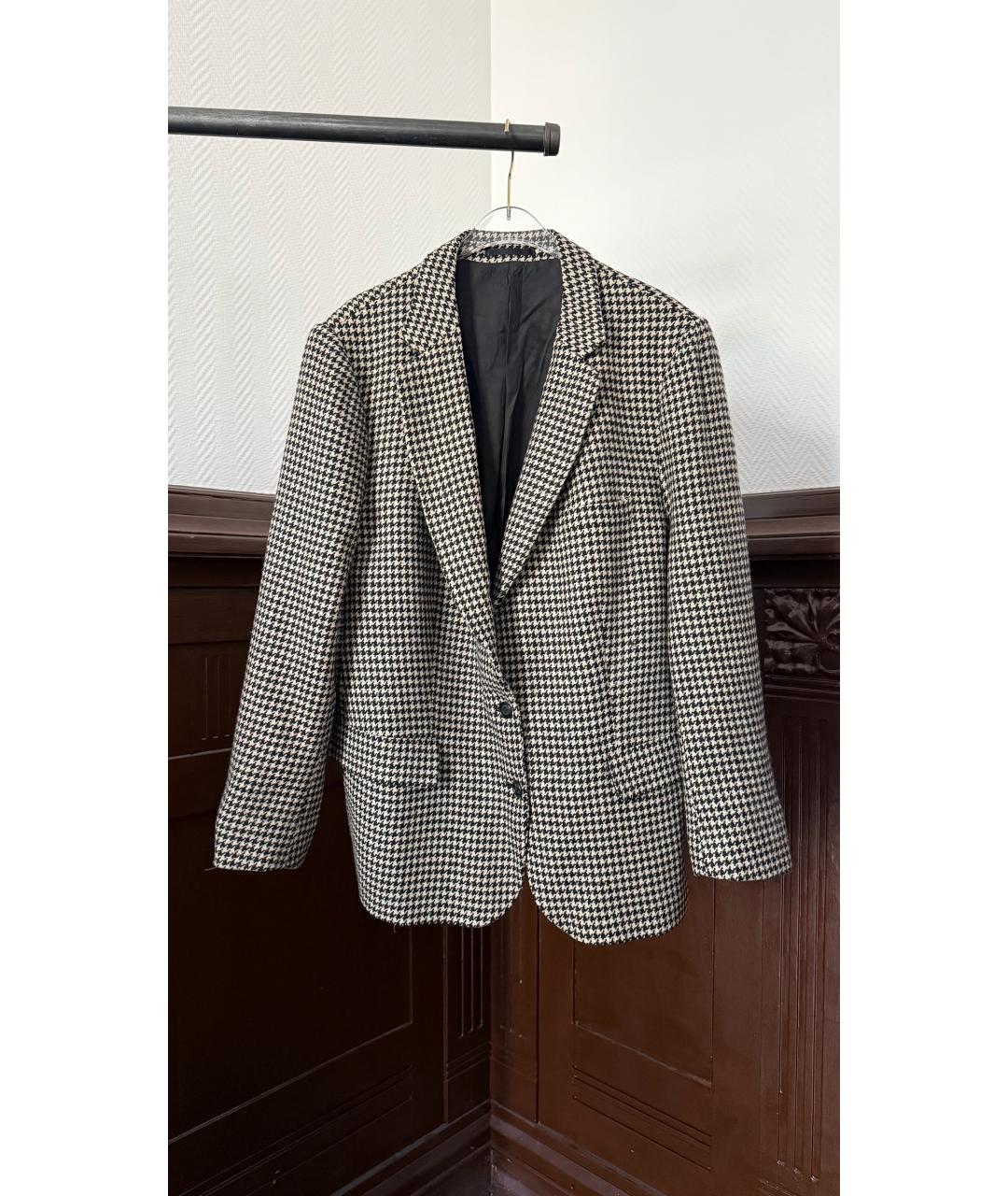 BURBERRY Серый жакет/пиджак, фото 7