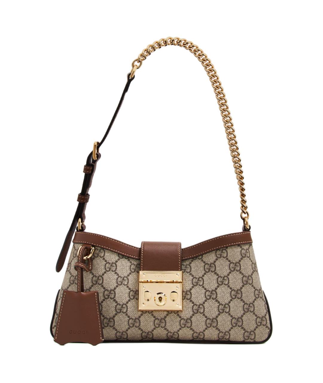 GUCCI Коричневая сумка через плечо, фото 4