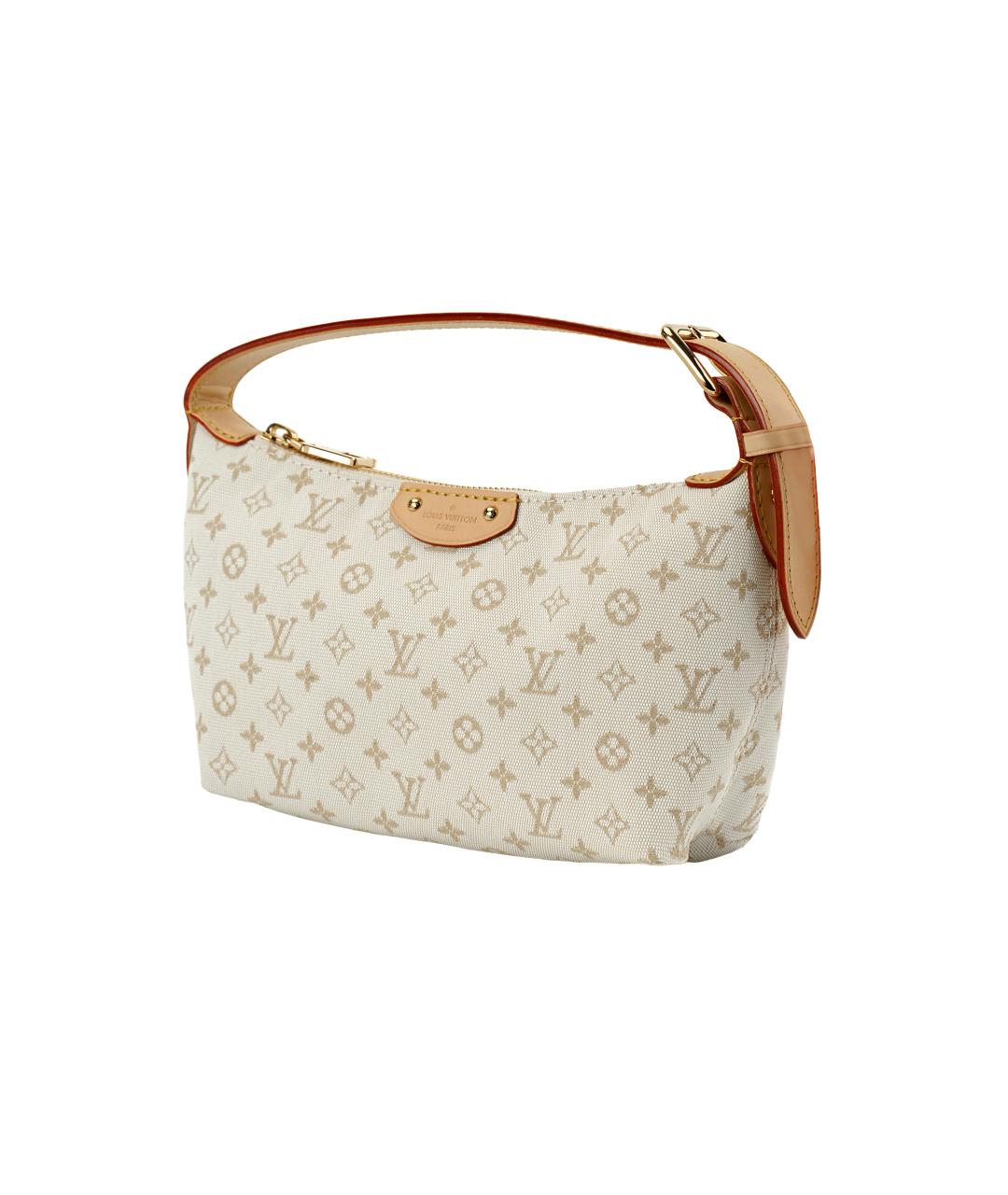 LOUIS VUITTON Белая сумка через плечо, фото 4