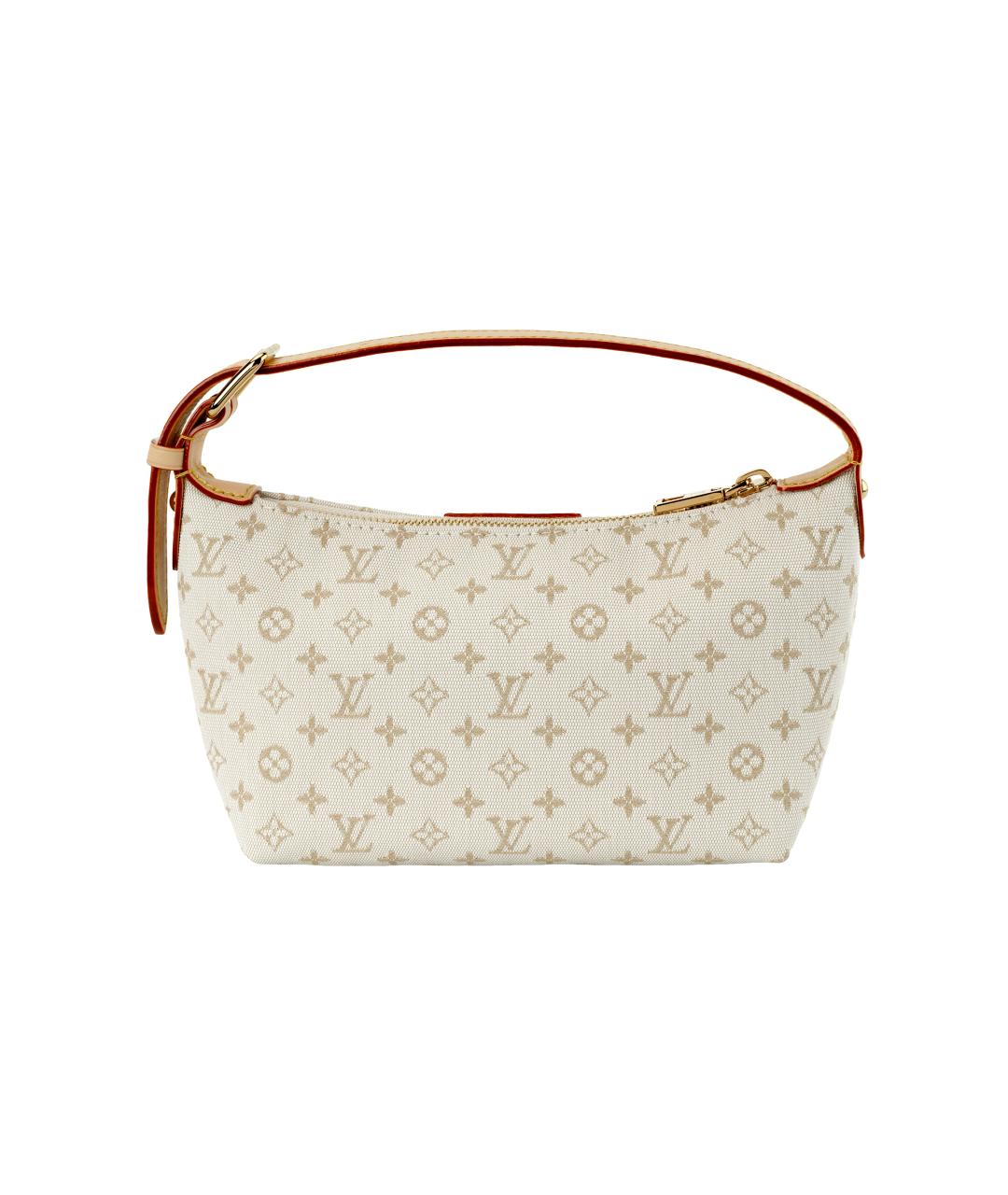 LOUIS VUITTON Белая сумка через плечо, фото 5