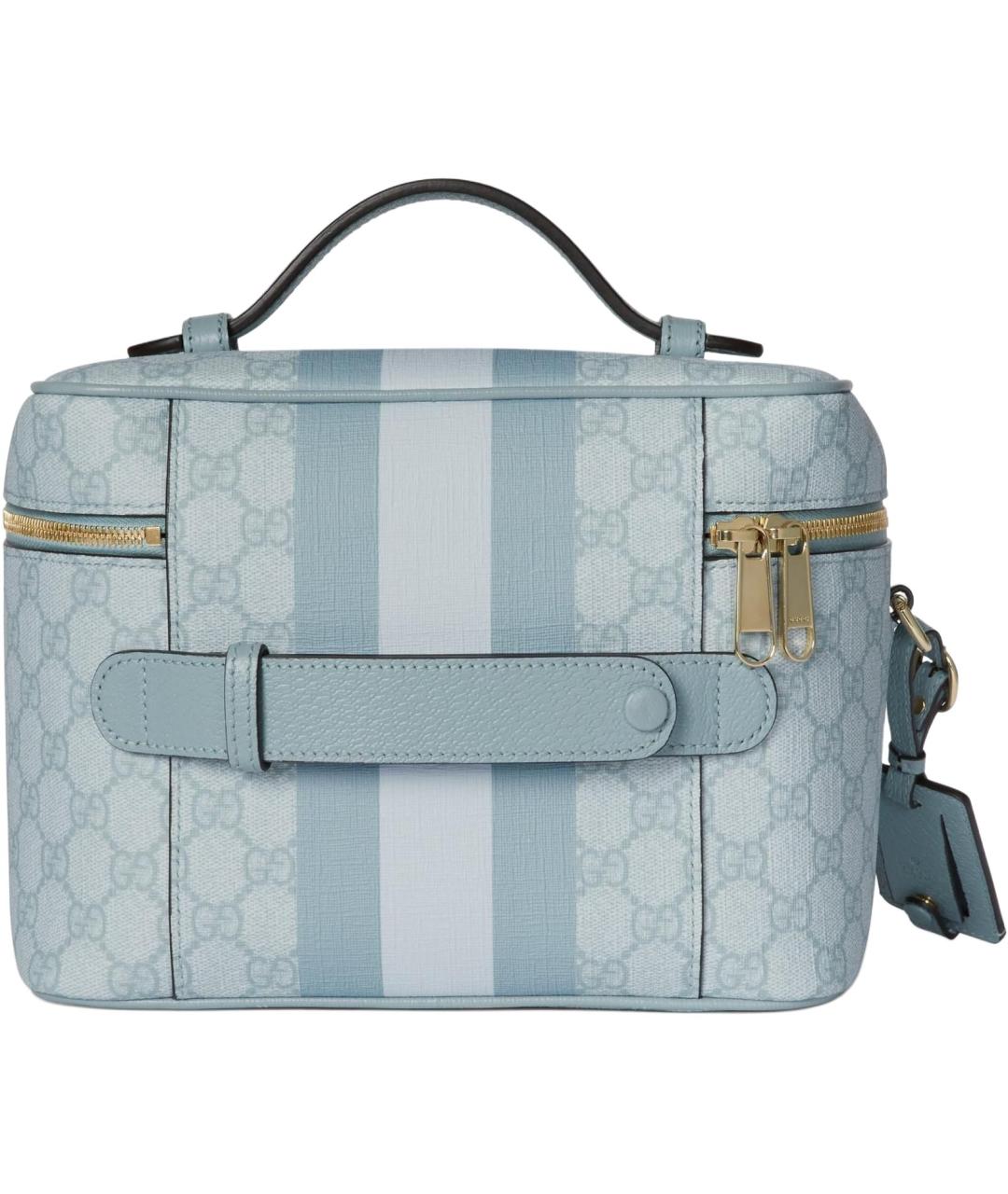 GUCCI Голубая косметичка, фото 4