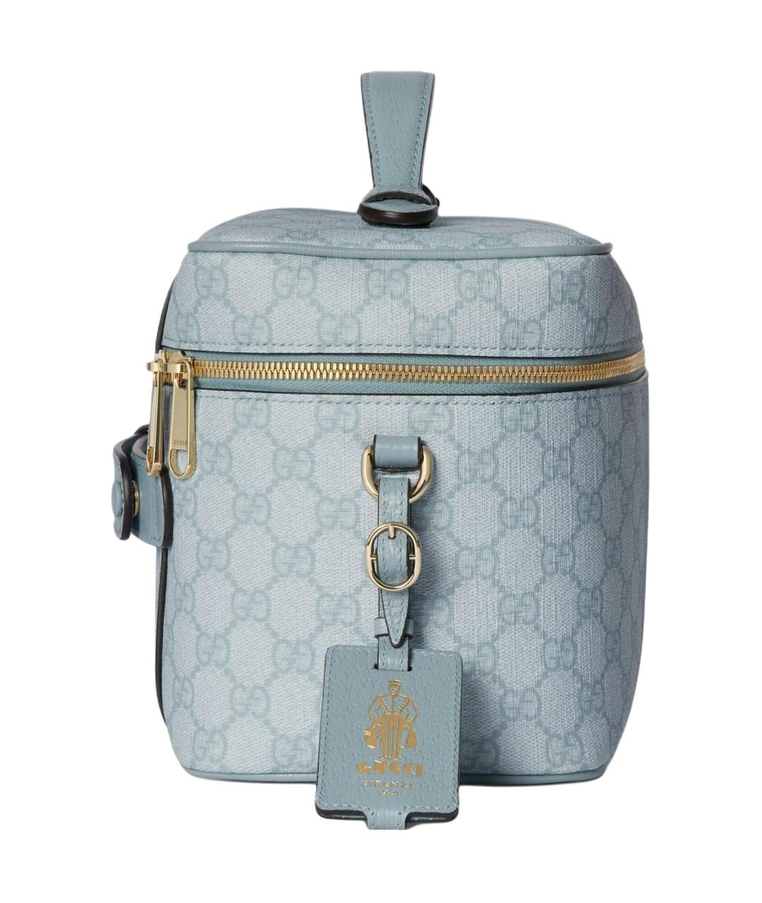 GUCCI Голубая косметичка, фото 3