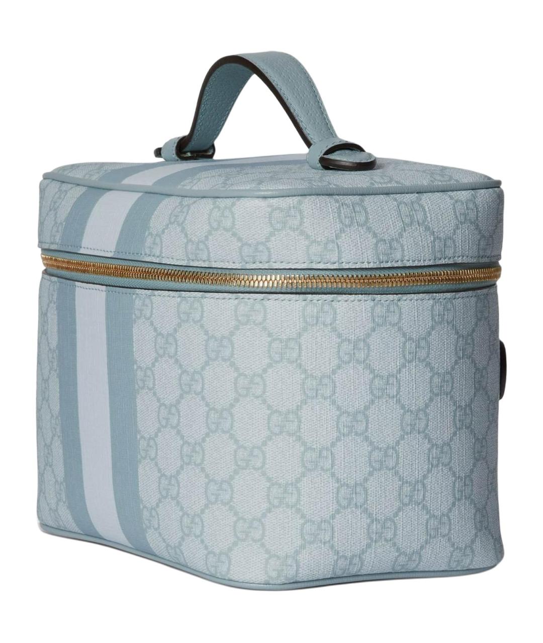 GUCCI Голубая косметичка, фото 2
