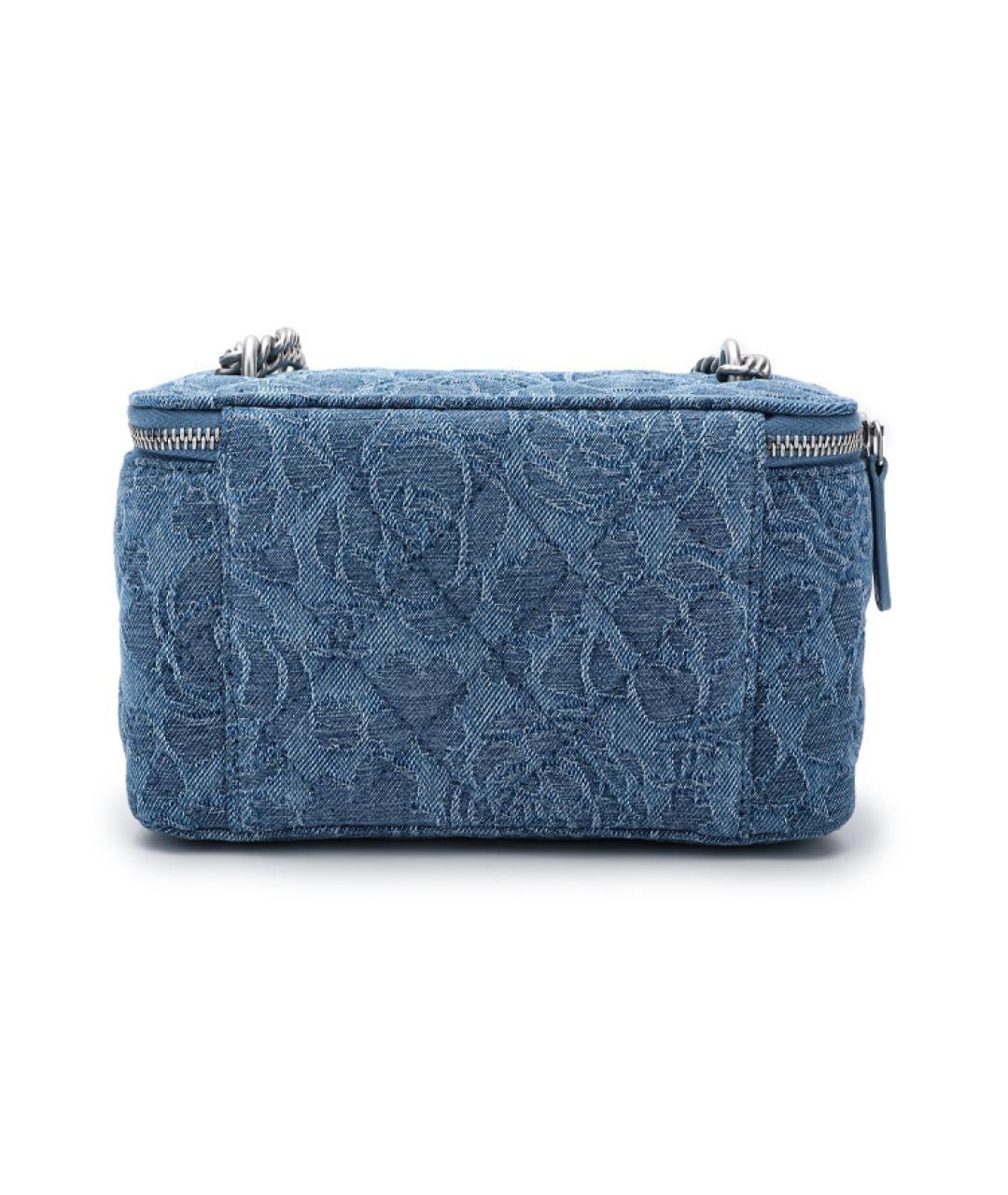 CHANEL Синяя сумка через плечо, фото 4