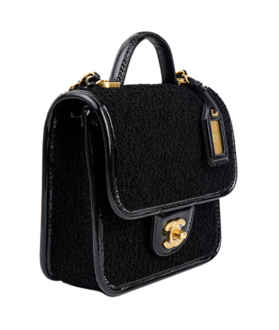 CHANEL Черная сумка через плечо, фото 2