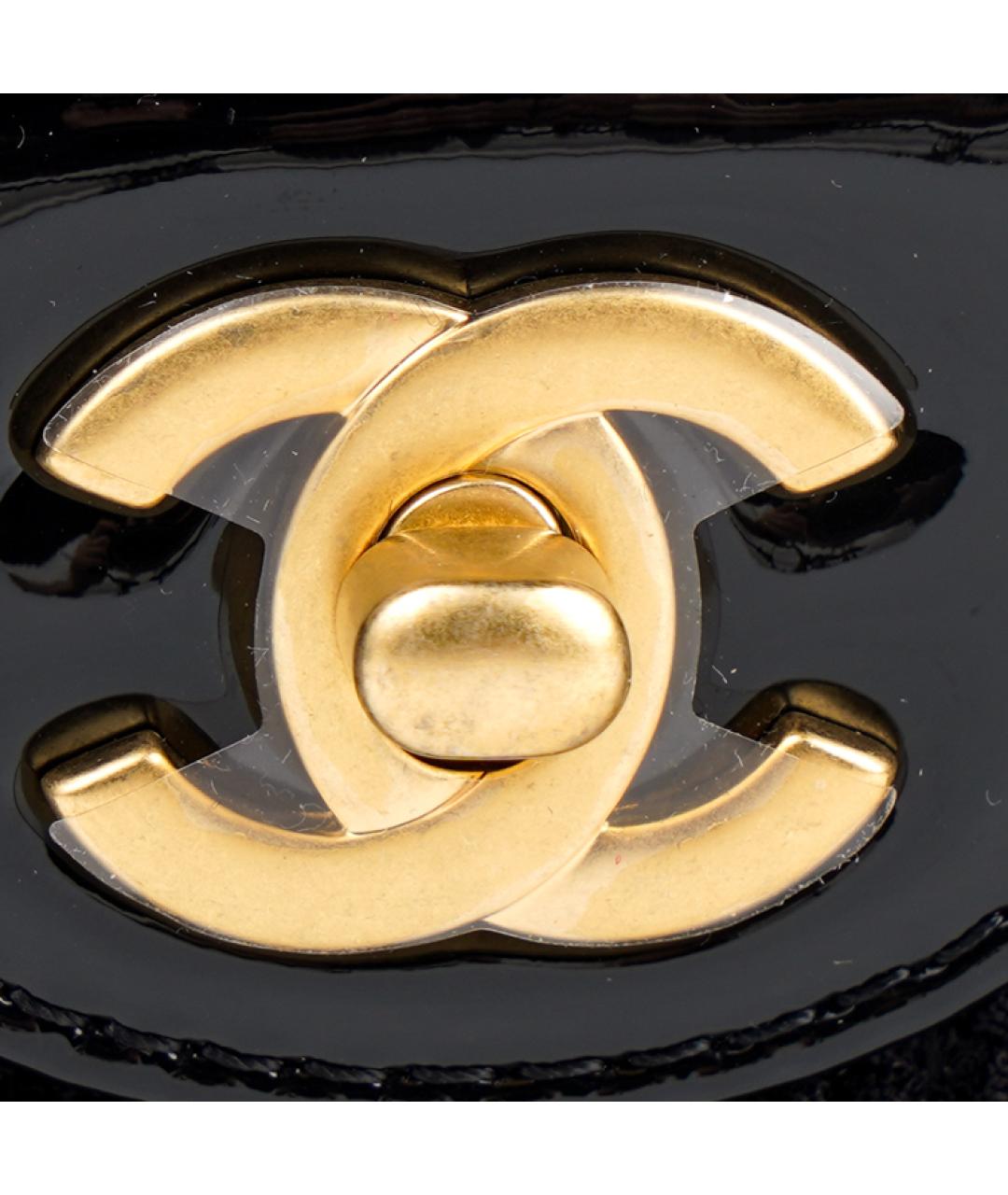 CHANEL Черная сумка через плечо, фото 5