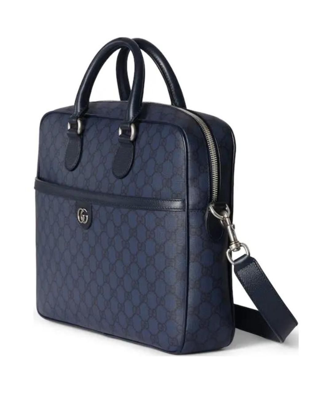 GUCCI Синий портфель, фото 2