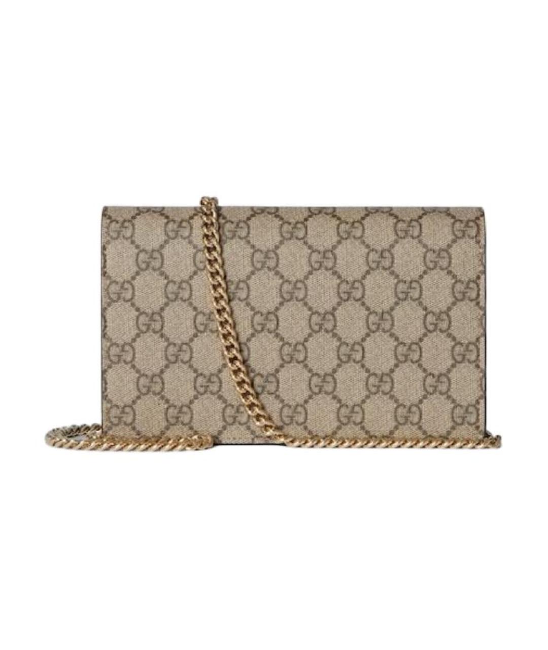 GUCCI Коричневый кошелек, фото 4