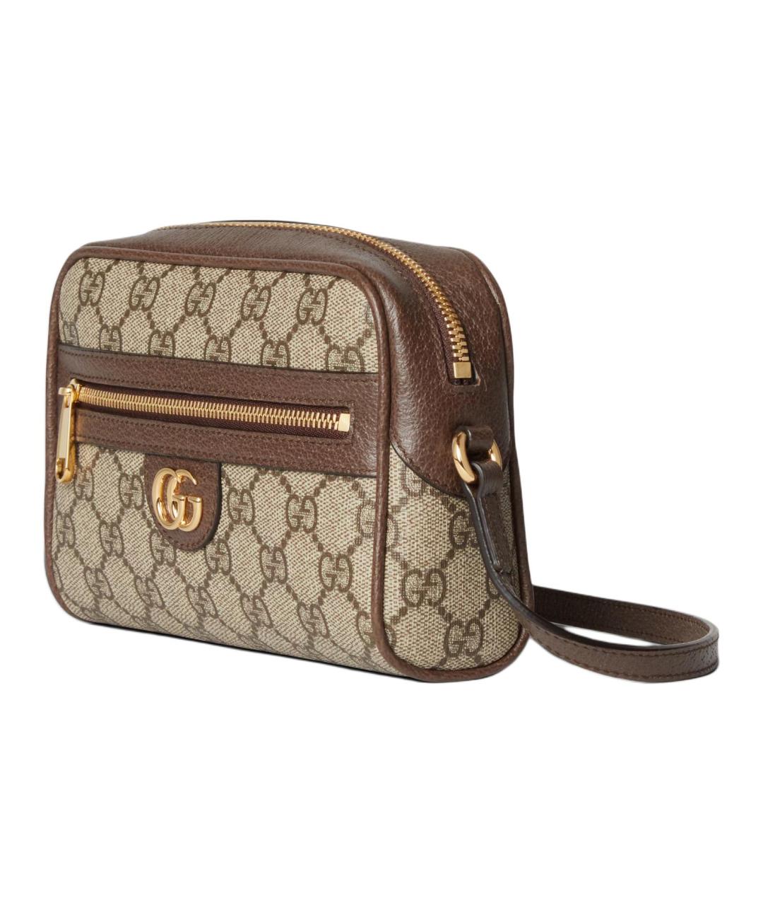 GUCCI Коричневая сумка через плечо, фото 2