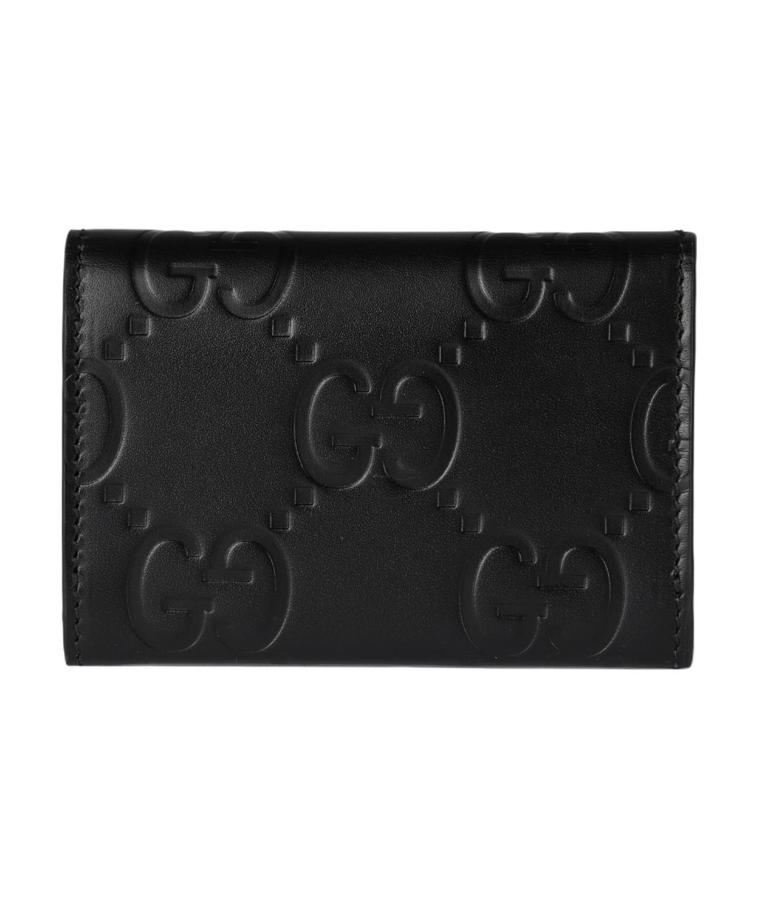 GUCCI Черный кожаный кардхолдер, фото 4