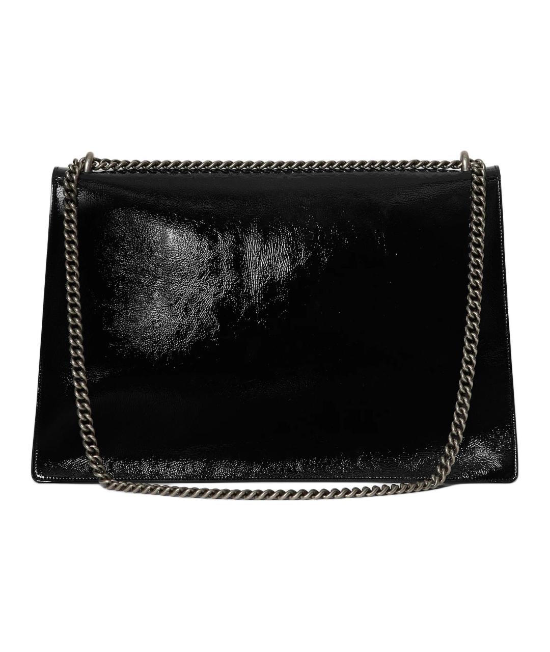 GUCCI Черная кожаная сумка через плечо, фото 4