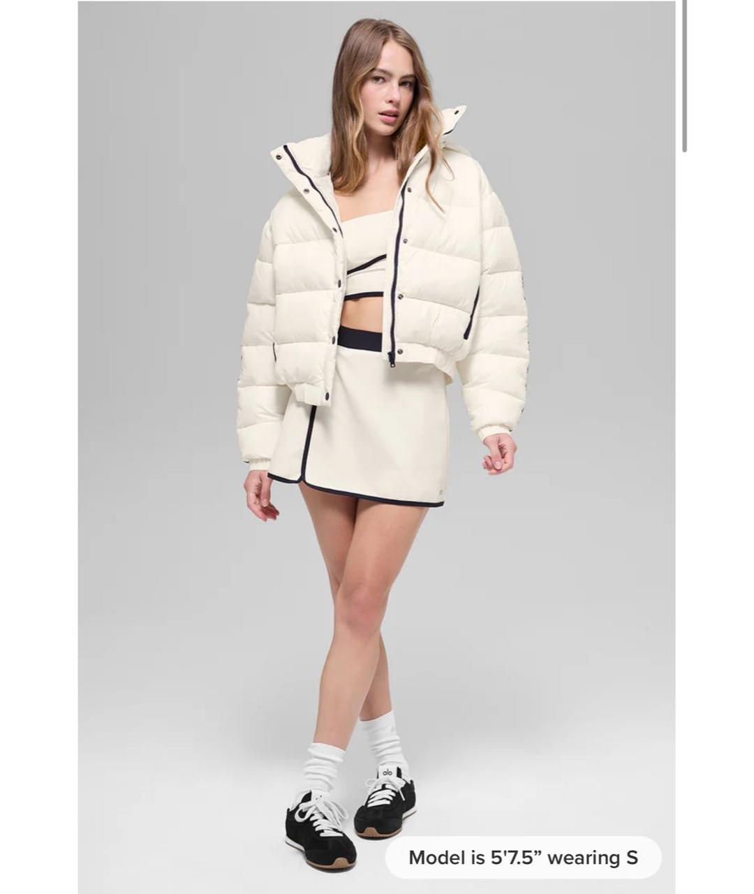 ALO YOGA Белая куртка, фото 6