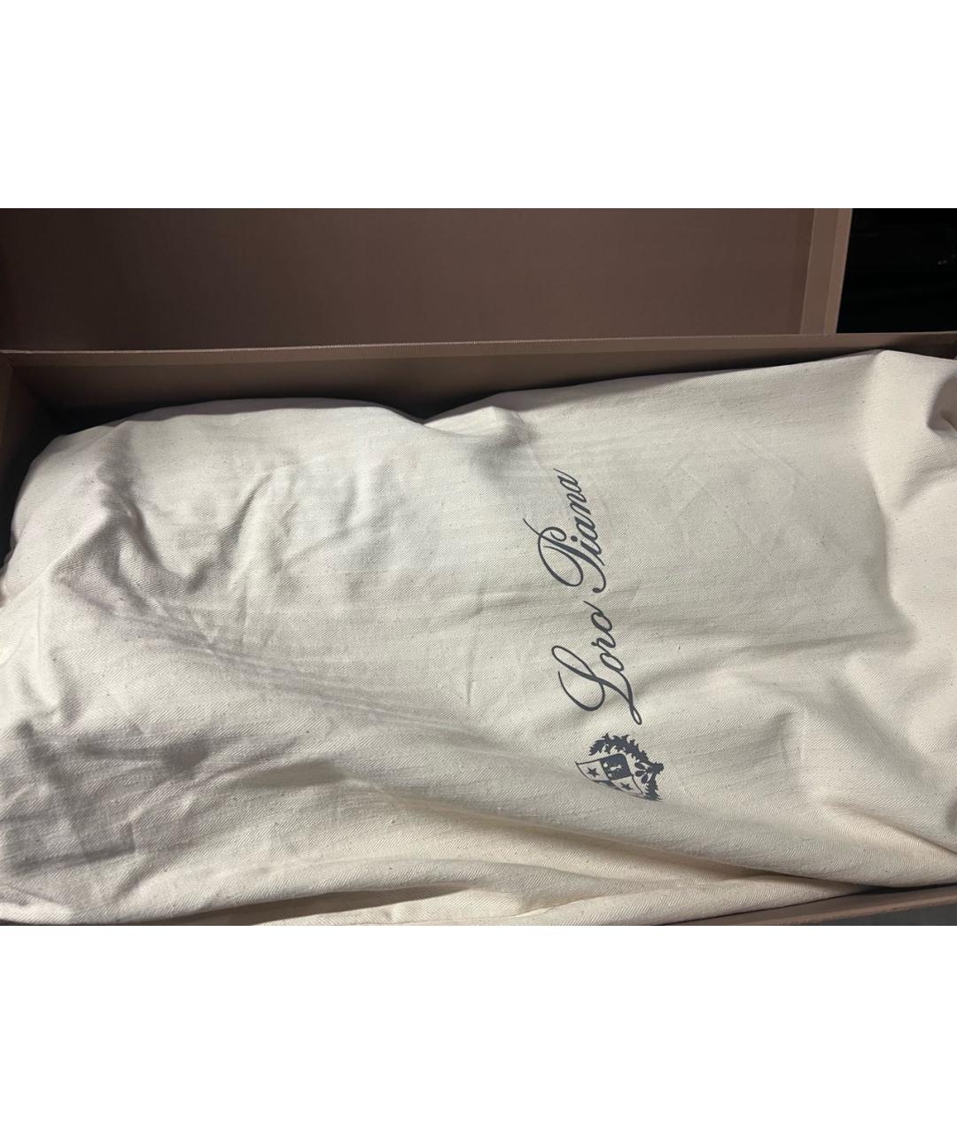 LORO PIANA Коричневые кожаные сапоги, фото 3