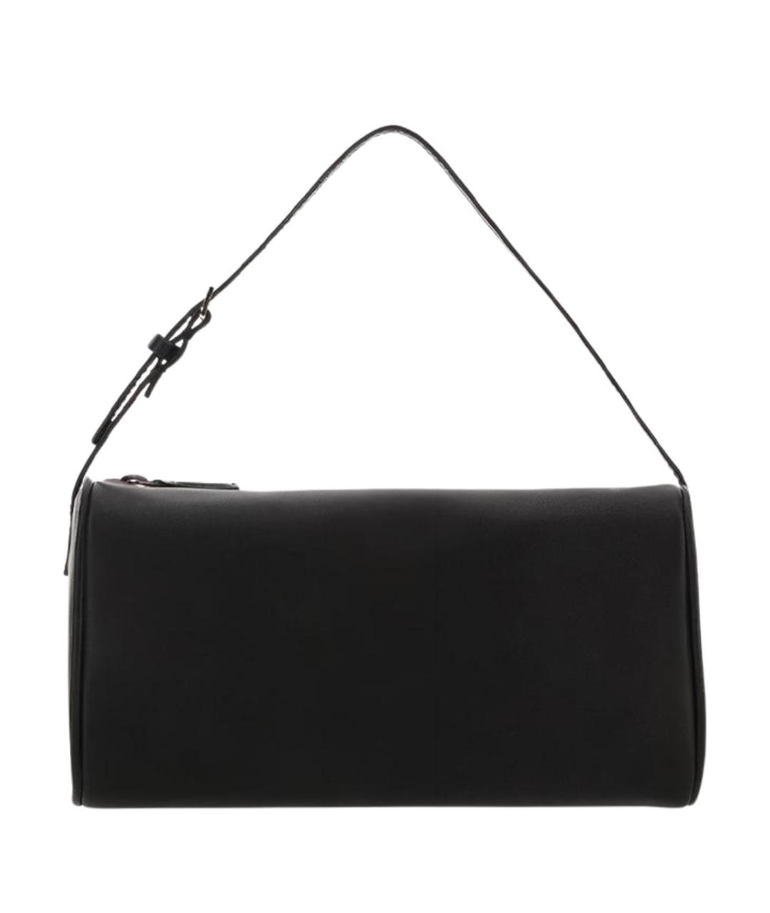 THE ROW Черная кожаная сумка через плечо, фото 1