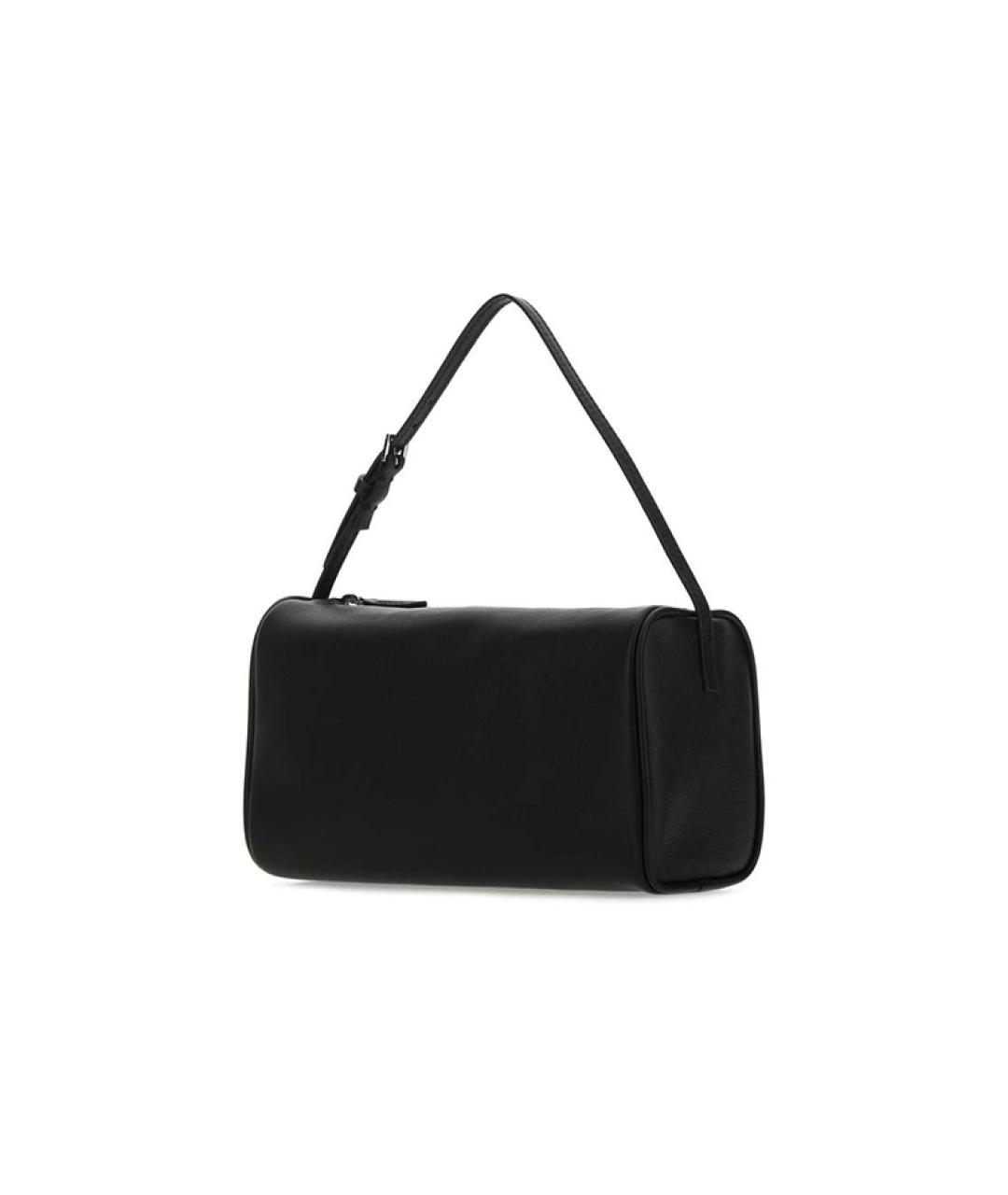 THE ROW Черная кожаная сумка через плечо, фото 2