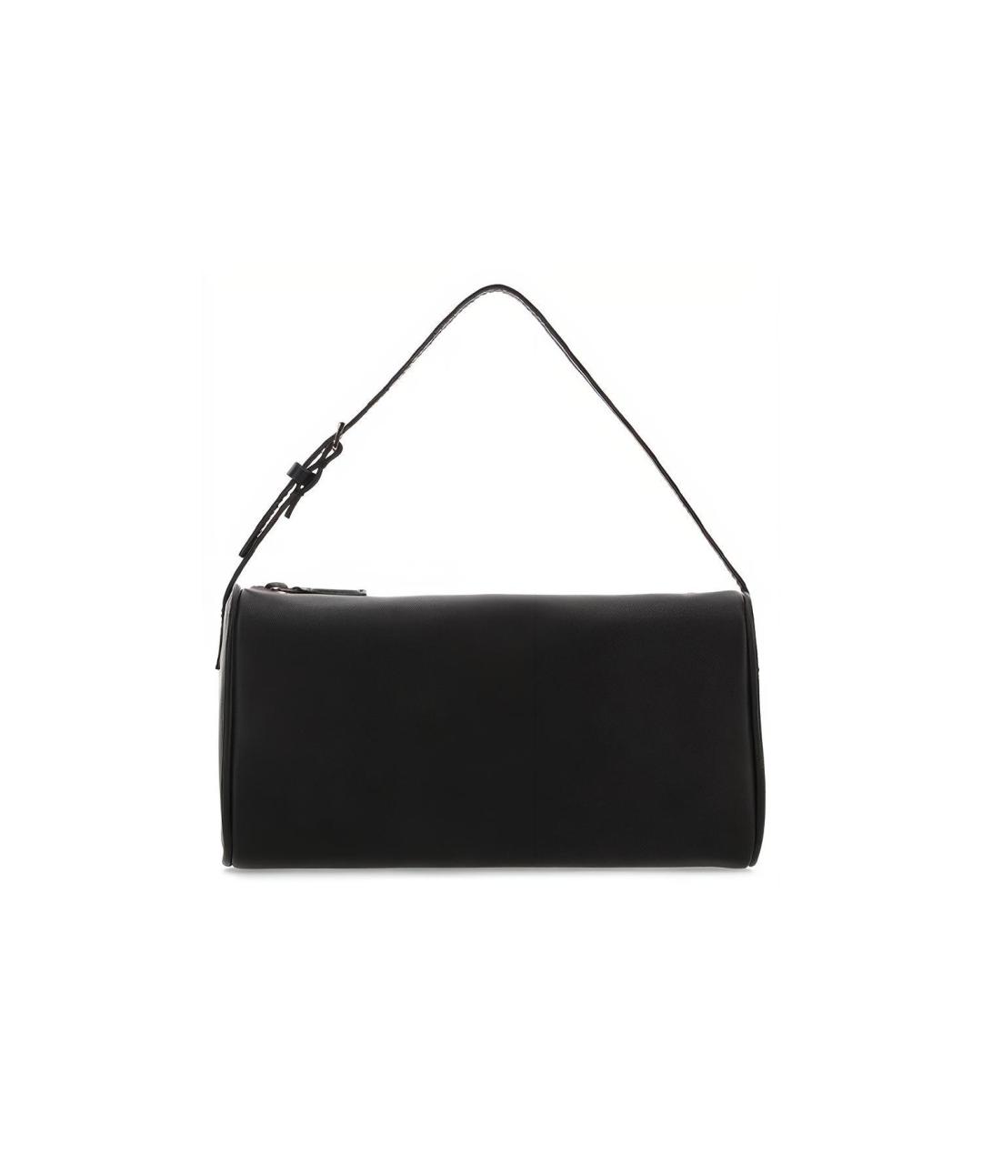 THE ROW Черная кожаная сумка через плечо, фото 6