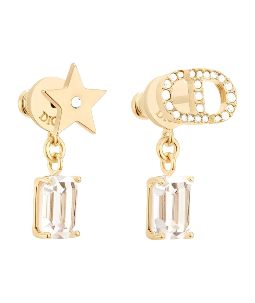 CHRISTIAN DIOR Золотые серьги, фото 1