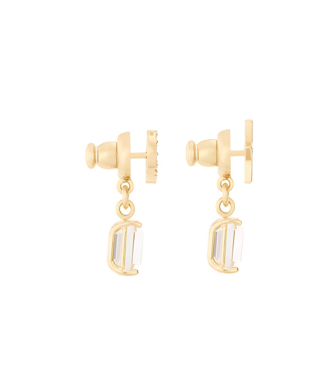 CHRISTIAN DIOR Золотые серьги, фото 3