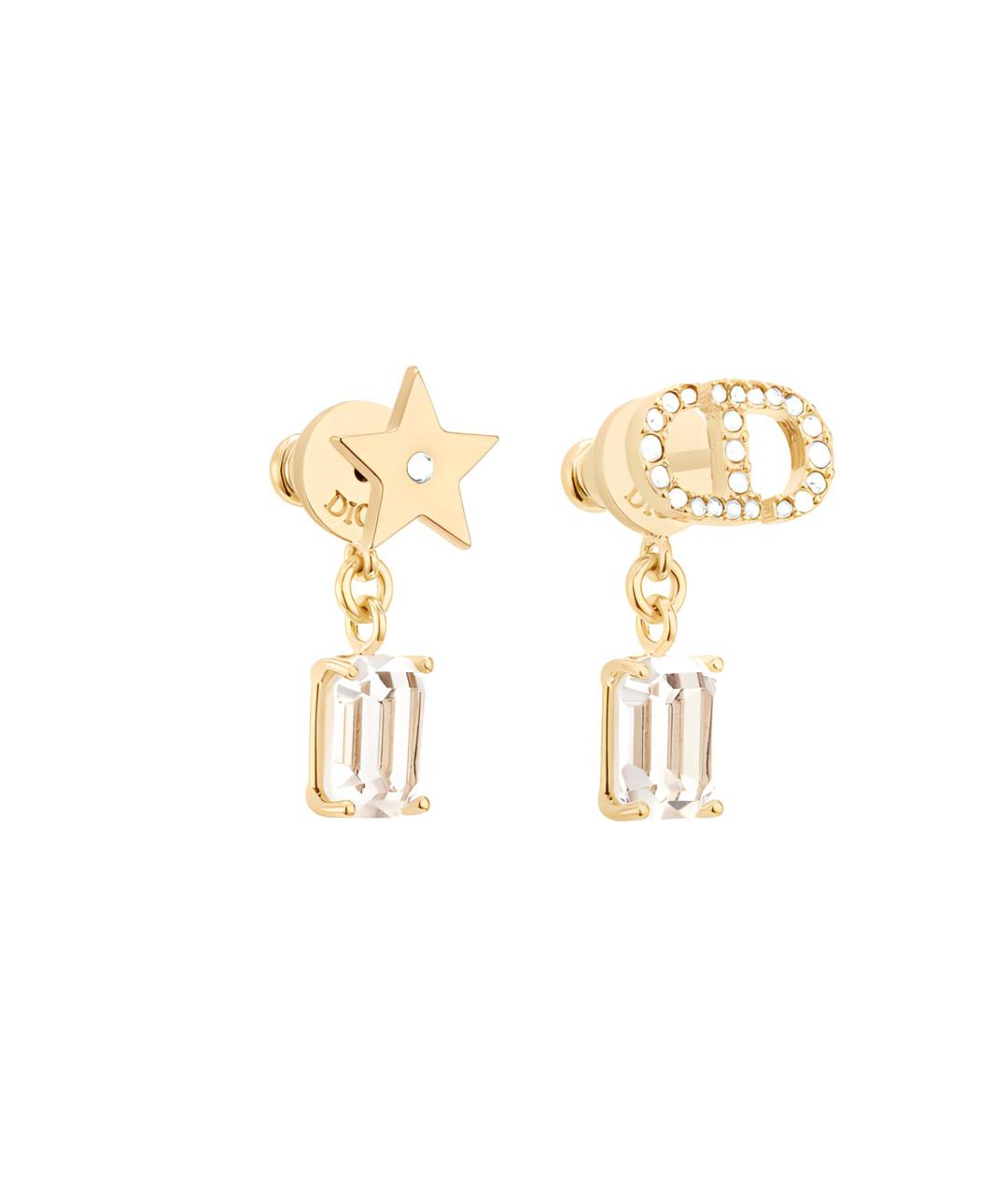 CHRISTIAN DIOR Золотые серьги, фото 5