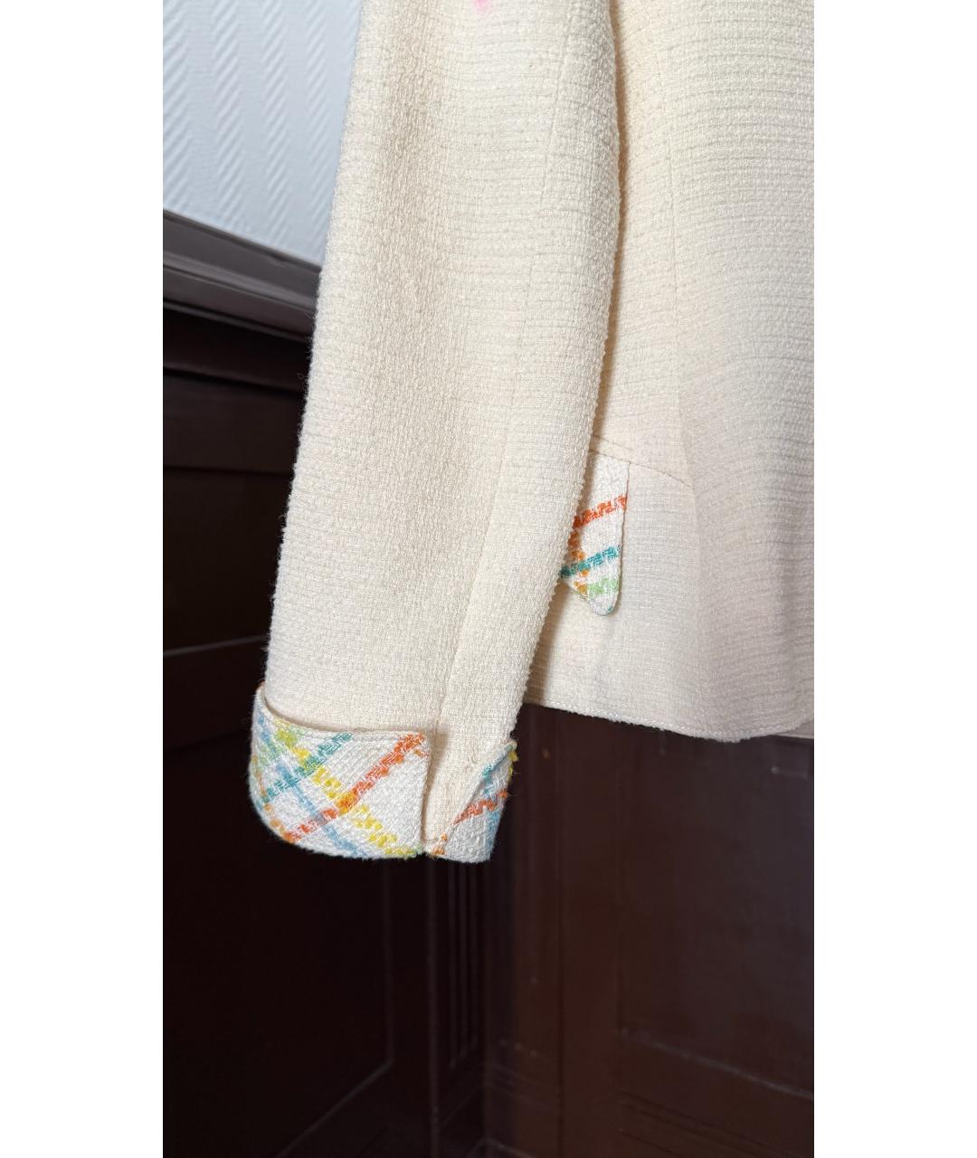 VALENTINO Бежевый жакет/пиджак, фото 3