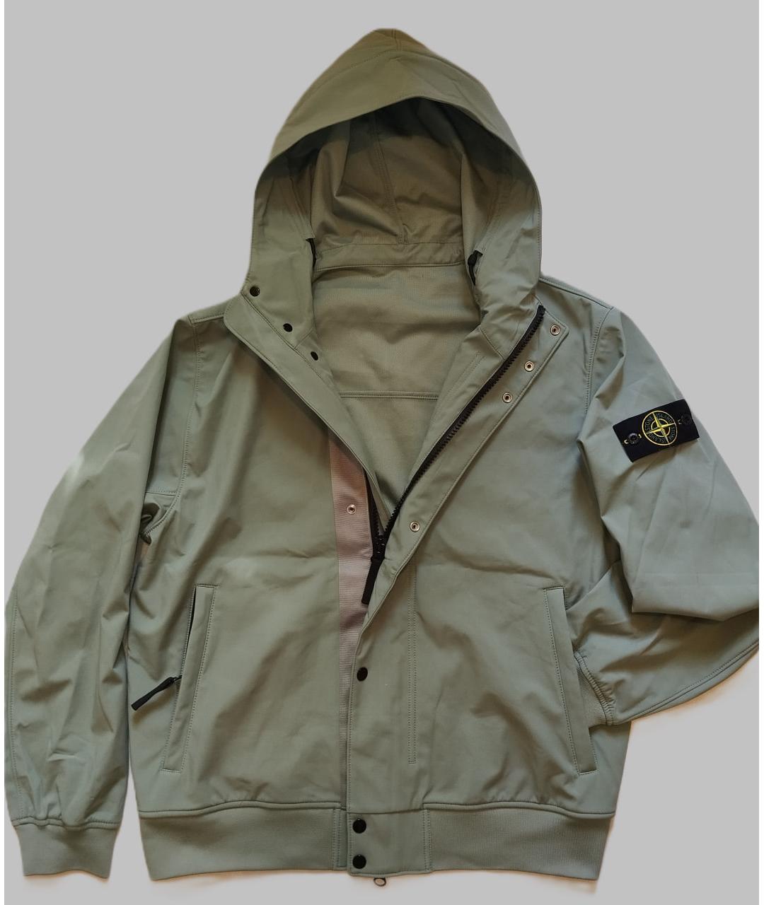 STONE ISLAND Зеленая куртка, фото 2