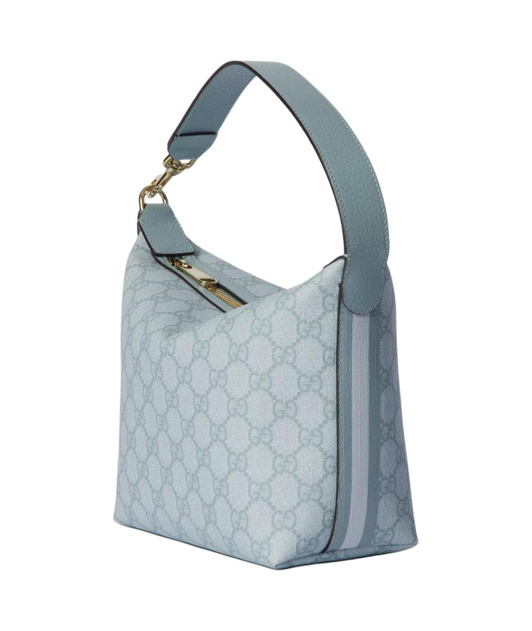 GUCCI Голубая сумка через плечо, фото 2