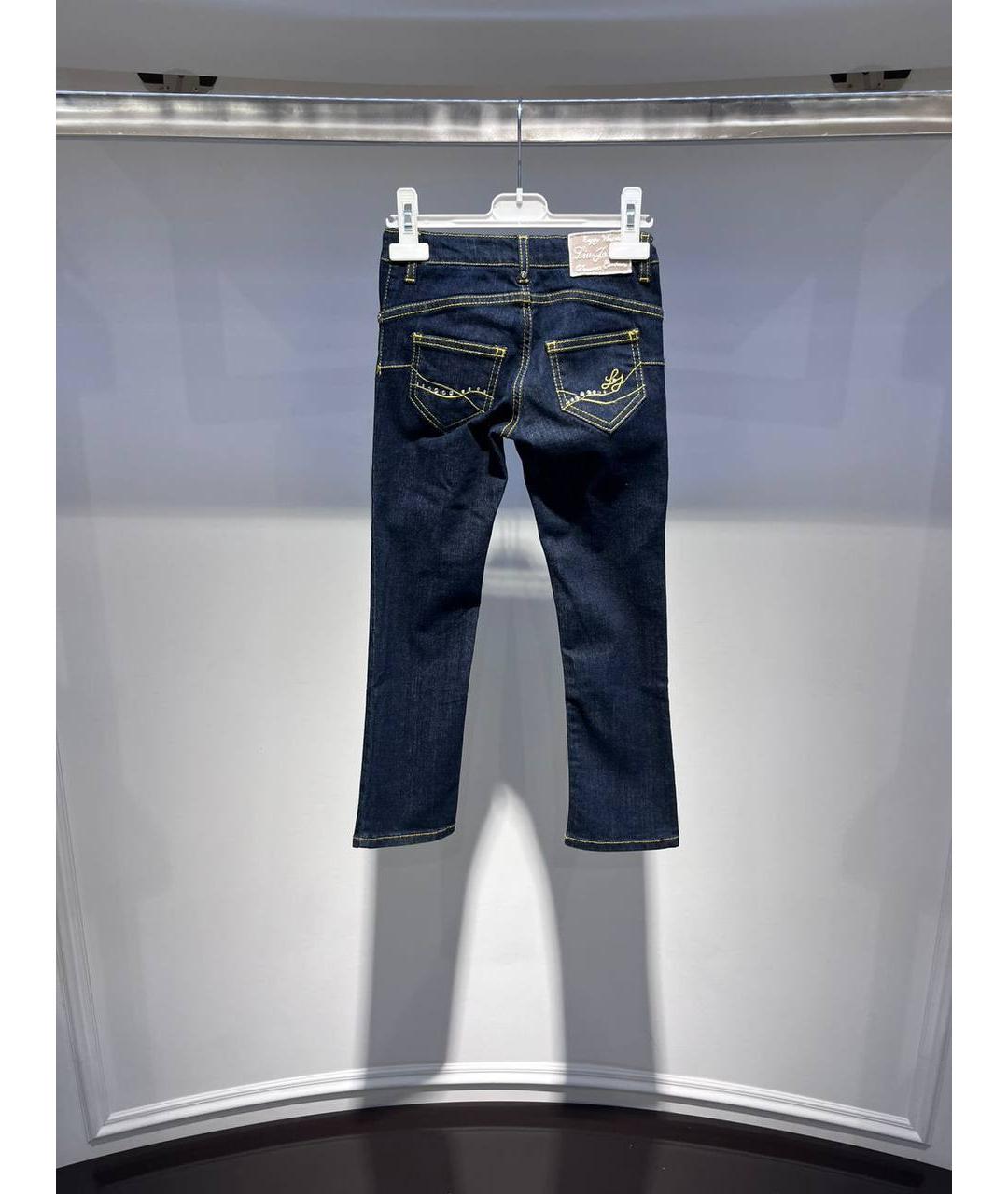 LIU JO Синие деним детские джинсы, фото 3
