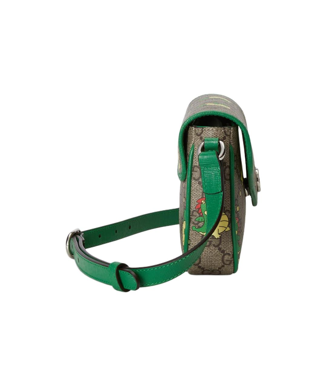 GUCCI Зеленая сумка через плечо, фото 3